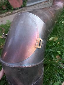 Nerez.kouřovod pr. 150/130mm do místnosti - 5