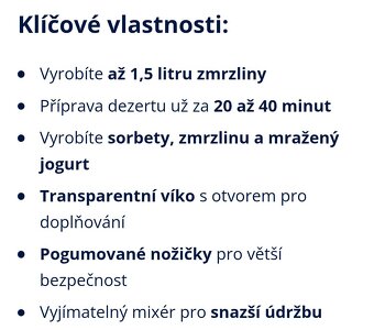 Zmrzlinovač Clatronic - 5