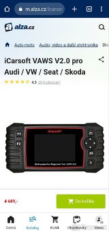 iCarsoft VAWS V2.0 – pro vozy VW, SEAT, Škoda a Audi - 5
