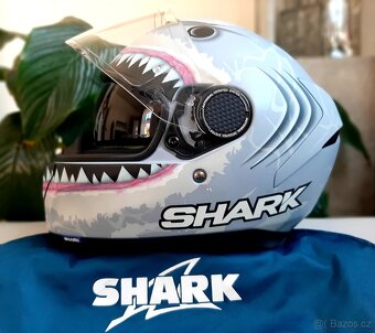 Přilba Shark Spartan Carbon / Replica Lorenzo..  NOVÁ - 5