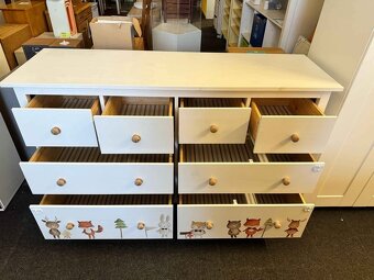 Komoda 8 Šuplíková Ikea Hemnes - 5