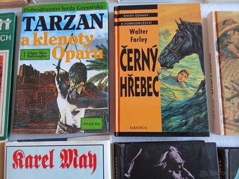 Knihy pro chlapce - ZANE GREY, KAREL MAY a jiné - 5