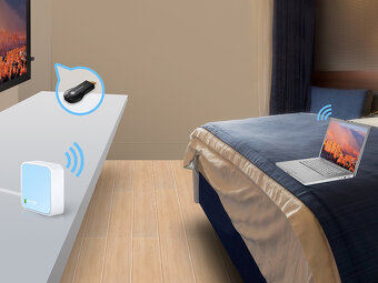 Bezdrátový router Wireless Nano N 300 Mbit/s - TL-WR802N - 5