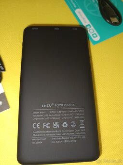 PowerBanka Slim 10000mAh s rychlém nabíjením - 5