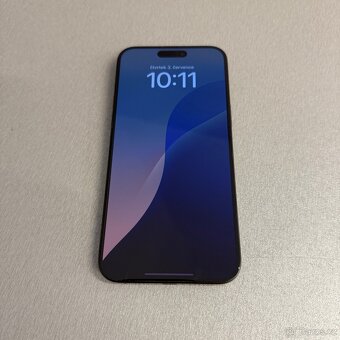 iPhone 15 Pro Max 256GB černý, pěkný stav, 12 měsíců záruka - 5