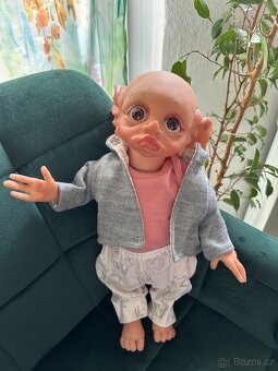 Realistická panenka,skřítek,podobná reborn. - 5