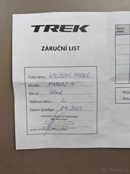 Prodám horské kolo Trek Marlin 4 (velikost L) - 5