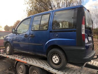 Veškeré náhradní díly fiat doblo 1.9d - 5