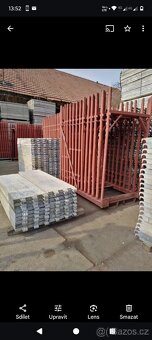 Rámové lešení 183,6m2. - 5