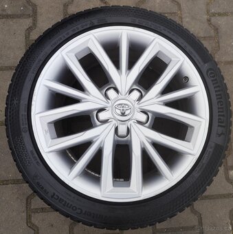 Zimní alu disky originál Škoda Toyota Corolla 5x114,3 R17 - 5