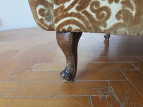 Křeslo - starožitné - 5