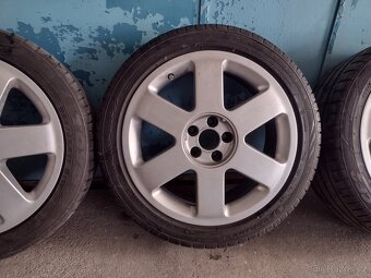 ALU kola 5x100 R17 225/45 Letní - 5
