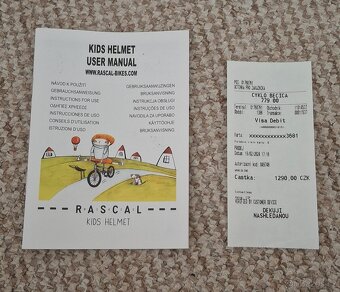Dětská přilba na kolo zn. Rascal - 5