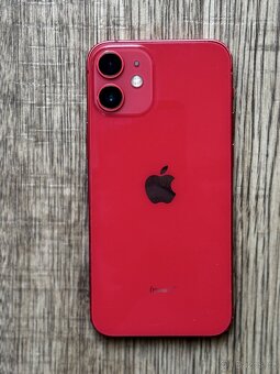 iPhone 12 mini 128 GB RED - nová baterie - 5