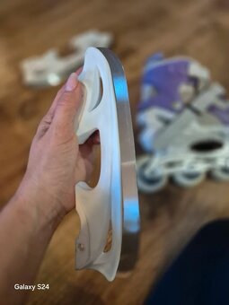 SUPER sada brusle Spartan 2v1 vel. 34-37 zdarma batoh, rukav - 5