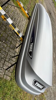 THULE PACIFIC 500 ŠEDÝ,TOP STAV,STŘEŠNÍ BOX,RAKEV - 5