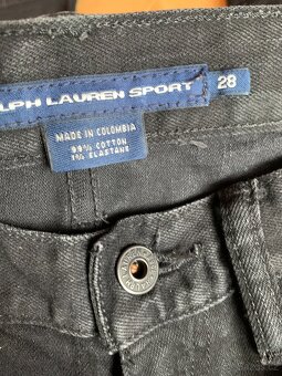 dámské černé džíny zn. RL - vel. 28 - 5