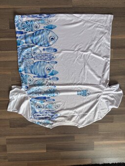 tricko xl nove polyester ryba a namornicky styl - 5