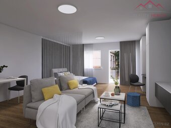 Exkluzivní pronájem zařízeného bytu 1+kk (27 m2) Na Bělidle, - 5