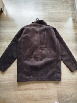 Pánská kožená bunda Emporio Fashion, velikost L - 5