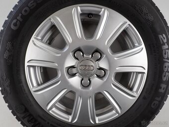 Audi Q3 - Originání 16" alu kola - Zimní pneu - 5