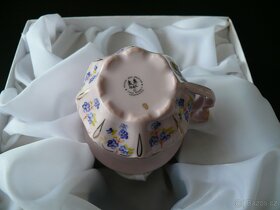 Růžový porcelán H&C – Šálek a podšálek - 5