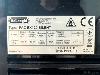 De'Longhi Pinguino PAC EX120 Tichá, mobilní klimatizace - 5