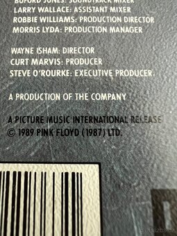 Pink Floyd in concert původní original VHS rok 1989 - 5