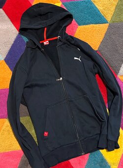 PUMA  SLIM-FIT STYLOVÁ BAVLNĚNÁ BUNDO-MIKINA XL - 5