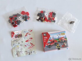 Stavebnice Blocki, hasiči, jako nová - 5