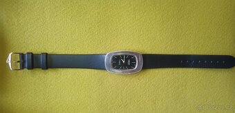 Stříbrné náramkové hodinky lenco - 5