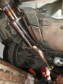 Subaru výfuk seriový tichý nerezový - 5