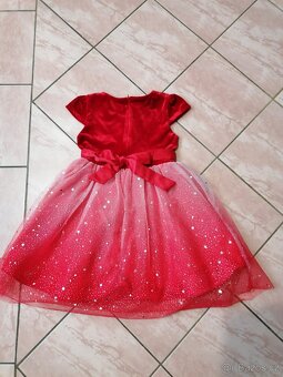Dívčí, sváteční šaty vel. 4-6let. - 5
