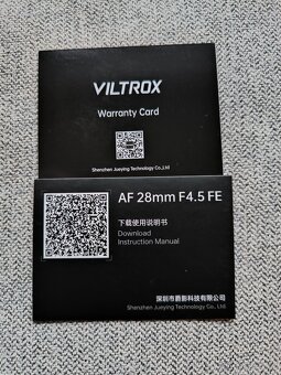 Viltrox 28mm f4,5 Sony FE - 5