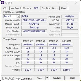 Gigabyte Aorus 16GB DDR4 RAM 3200 - 5