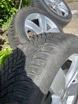 disky VW 6.5Jx17 Passat, Superb s pneu 215/55 R17 - 5
