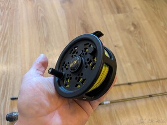 Muškařský prut Jaxon Orion Fly 270 #5 + Naviják se šňůrou - 5