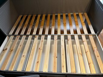Postel hemnes šedá 80x200 - 5