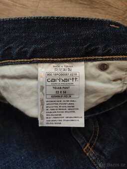 Carhartt Wip Texas Pant pánské straight leg fit džíny - vel. - 5