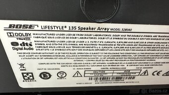 Bose Lifestyle 135 soundbar se subwoofer - 5