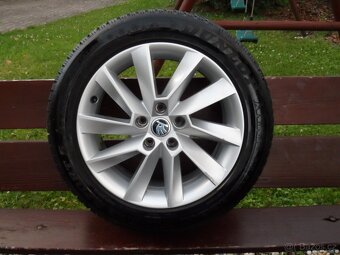 Originál Alu Kola 17 Škoda 5X112 ET 40 Zachovalé - 5