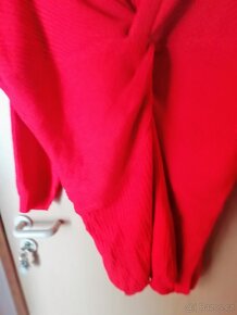 Svetrové nové hutné šaty, soudkový střih Shein, XL - 5