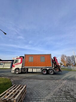 STAVEBNÍ KONTEJNER / UNIMOBUŇKA 6 × 3 m – dřevěný, antracit - 5