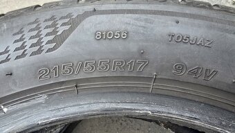Letní pneumatika 215/55/17 Bridgestone - 5