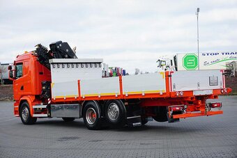 Scania G410 6x2 - valník s hydraulickou rukou - 5