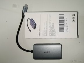 USB-C hub llano / 4xUSB-C / 1x USB-C PD 100W - 5