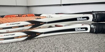 2x dětské tenisové rakety Wilson K Faktor - 5