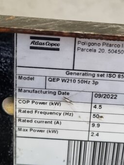 Atlas copco honda elektrocentrala a svarecka 2v1 - 5