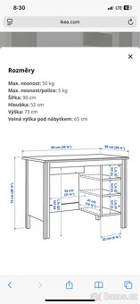 Psací stůl IKEA BRUSALI - 5