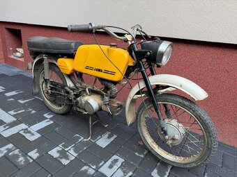 Jawa 23 Mustang bez TP, žlutý původní, zachovalý 5. - 5
